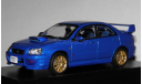 Subaru Impreza WRX STI, масштабная модель, Norev/ixo, 1:43, 1/43