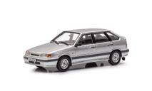 Модель ВАЗ-2114 Lada Samara II серебристый (Лада Самара 2), масштабная модель, ArModel, scale43