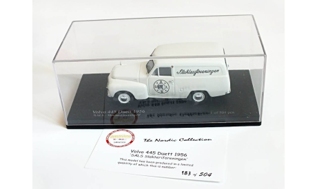 Volvo 445 Duett (1956) ’SÄLS Slakteriföreningen’ - Trofeu, 1:43, масштабная модель, scale43