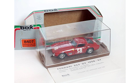 Ferrari 250 GT ’3 Ore Di Pau’ (1957) #58 Jean Guichet - BOX Model, 1:43, масштабная модель, scale43