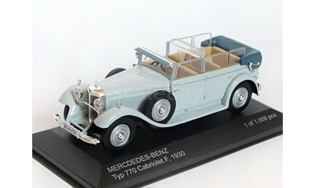 Mercedes Benz 770 Cabriolet F (1930) - Whitebox, 1:43, масштабная модель, scale43, Mercedes-Benz