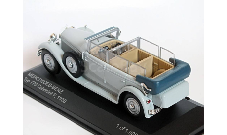 Mercedes Benz 770 Cabriolet F (1930) - Whitebox, 1:43, масштабная модель, scale43, Mercedes-Benz