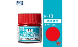 Gunze Sangyo Mr. Hobby Краска 10 мл H13 FLAT RED (Япония)