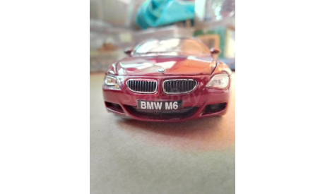 BMW M6.  Аукцион с 1 рубля, масштабная модель, Kyosho, scale43