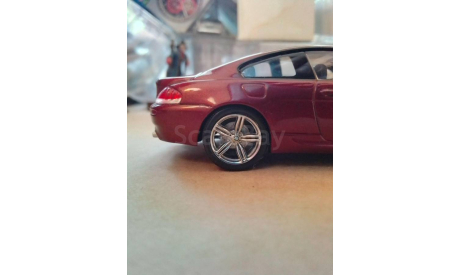 BMW M6.  Аукцион с 1 рубля, масштабная модель, Kyosho, scale43