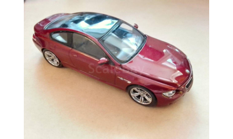 BMW M6.  Аукцион с 1 рубля, масштабная модель, Kyosho, scale43