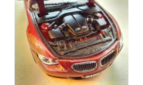 BMW M6.  Аукцион с 1 рубля, масштабная модель, Kyosho, scale43