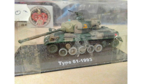 TYPE 61 1993.  Аукцион с 1 рубля, масштабные модели бронетехники, scale72