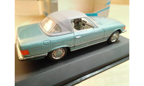 Mercedes 350 SL. Аукцион с 1 рубля, масштабная модель, Mercedes-Benz, Minichamps, scale43