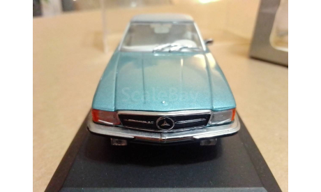 Mercedes 350 SL. Аукцион с 1 рубля, масштабная модель, Mercedes-Benz, Minichamps, scale43