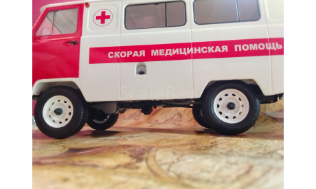 УАЗ-3962 Скорая помощь SSM.  Аукцион с 1 рубля, масштабная модель, Start Scale Models (SSM), scale18