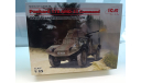 ICM 35375 Panhard 178 AMD-35 Command, WWII French Armoured Vehicle, сборные модели бронетехники, танков, бтт, scale35