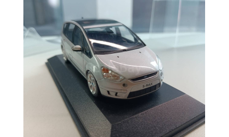 FORD S-Max (2006), silver 1:43 Minichamps 433085402, масштабная модель, scale43