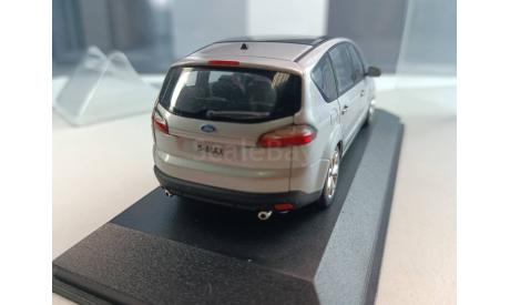 FORD S-Max (2006), silver 1:43 Minichamps 433085402, масштабная модель, scale43