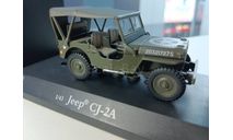 Jeep CJ-2A, 1:43, Cararama 950D, масштабная модель, Bauer/Cararama/Hongwell, scale43