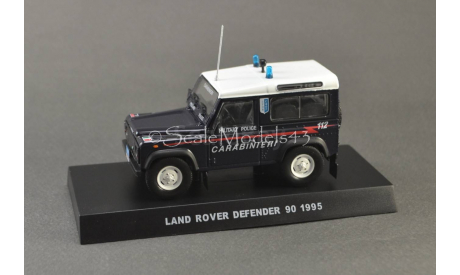 1:43 — Land Rover Defender 90 Military policy, масштабная модель, Altaya, 1/43
