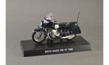 1:24 — Moto Guzzi 750 V7, масштабная модель, Altaya, scale24