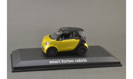 !!! С РУБЛЯ !!! 1:43 — Smart fortwo Cabriolet (A453) — БЕЗ РЕЗЕРВНОЙ ЦЕНЫ !!!, масштабная модель, Norev, scale43