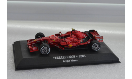 1:43 Ferrari F2008 #2 2nd formula-1 (2008) Felipe Massa, масштабная модель, Atlas, 1/43