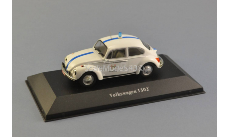 ТОРГИ С 1 РУБЛЯ Volkswagen 1302 Police, масштабная модель, Atlas