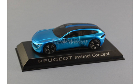 1:43 — Peugeot Instinct Concept Car (2017), масштабная модель, Norev, 1/43
