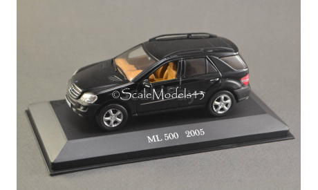 !!! С РУБЛЯ !!! 1:43 — Mercedes-Benz ML 500 (2005), масштабная модель, Altaya, 1/43