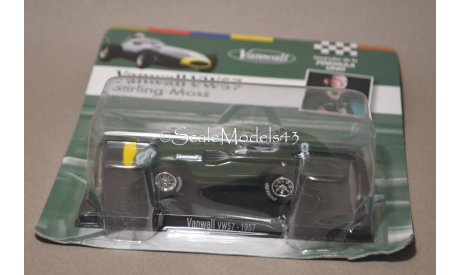 !!! С РУБЛЯ !!! 1:43 — Stirling Moss Vanwall VW57, масштабная модель, Altaya, 1/43