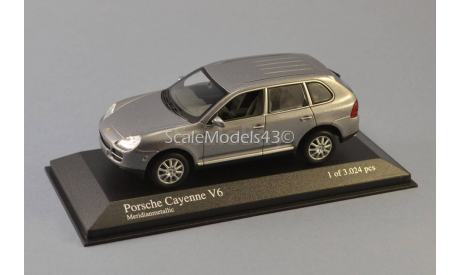 ТОРГИ С 1 РУБЛЯ Porsche Cayenne Turbo 2002, масштабная модель, Minichamps