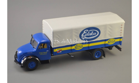 !!! С РУБЛЯ !!! 1:43 — Magirus Deutz LKW Edeka blue, масштабная модель, DeAgostini, scale43, Magirus-Deutz