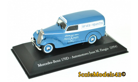 1-43 Mercedes-Benz 170D Automotores J. M. Fangio, масштабная модель, Altaya, scale43