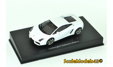 Lamborghini Gallardo LP560-4 (White), масштабная модель, Autoart, scale43