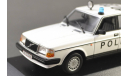 Volvo 240 Politi 1986, масштабная модель, Minichamps, scale43