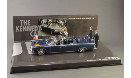 Lincoln Continental Presidential Parade Vehicle X-100 Berlin (1963), масштабная модель, Minichamps, scale43