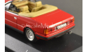 Maserati Biturbo Spyder (1986) rosso red, масштабная модель, Minichamps, 1:43, 1/43