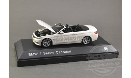 1:43 — BMW 4er Cabriolet (БМВ 4 серии) (F33), масштабная модель, iScale, 1/43