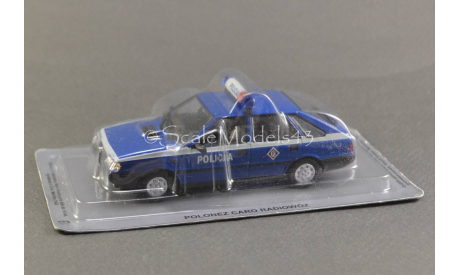 1:43 — FSO Polonez Caro police, масштабная модель, Altaya, 1/43