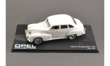 С РУБЛЯ !!! 1:43 Opel Kapitän 1951, масштабная модель, Altaya, scale43