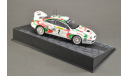 1:43 — Toyota Celica Gt-Four #2 Rally Monte Carlo 1995 Kankkunen, Grist, масштабная модель, Altaya, 1/43