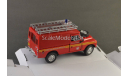 1:43 Land Rover Series III 109 fire Department, масштабная модель, Bauer/Cararama/Hongwell, 1/43
