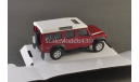 1:43 Land Rover Defender 110 dark red, масштабная модель, Bauer/Cararama/Hongwell, scale43