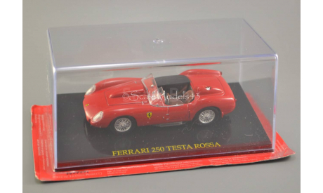 !!! С РУБЛЯ !!! 1:43 — Ferrari 250 Testa Rossa  В БОКСЕ !!!, масштабная модель, Altaya, scale43