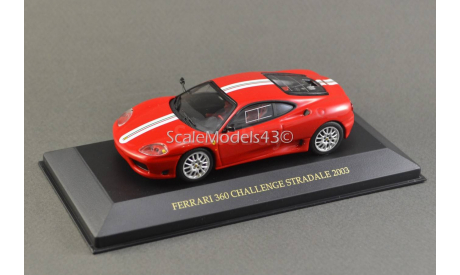 !!! С РУБЛЯ !!! SALE !!! ЛИКВИДАЦИЯ !!! Ferrari 360 Challenge Stradale, масштабная модель, 1:43, 1/43, IXO Ferrari (серии FER, SF)