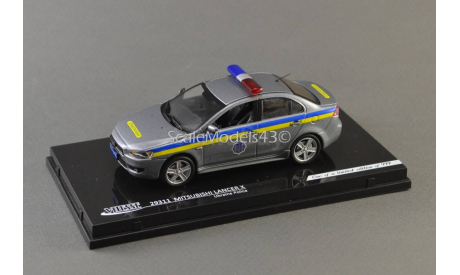 ТОРГИ С 1 РУБЛЯ Mitsubishi Lancer X Ukraine Police, масштабная модель, Vitesse