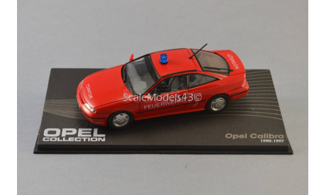 Opel Calibra 1990-1997 Fire department Emergency doctor, масштабная модель, 1:43, 1/43, Atlas