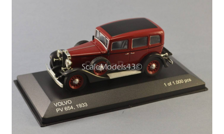 SALE!!! Volvo PV 654, масштабная модель, 1:43, 1/43, WhiteBox