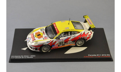 Porsche 911 GT3-RS #93 24h LeMans 2003 Alex Job Racing, масштабная модель, 1:43, 1/43, Altaya