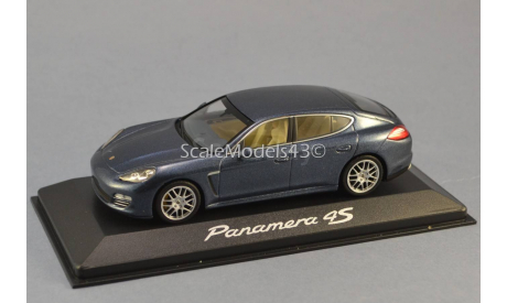 ТОРГИ С 1 РУБЛЯ 1:43 Porsche Panamera 4S, масштабная модель, 1/43, Minichamps