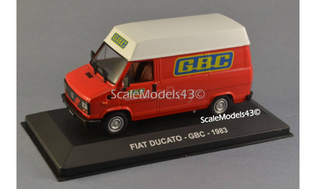 Fiat Ducato GBC, масштабная модель, 1:43, 1/43, Altaya