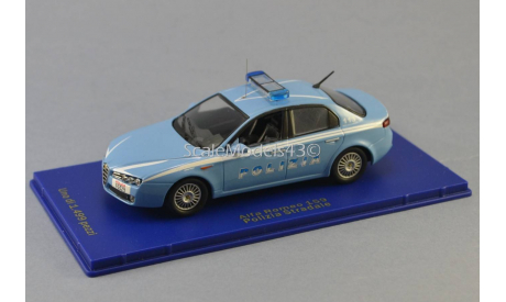 Alfa Romeo 159 Polizia Stradale, масштабная модель, 1:43, 1/43, M4