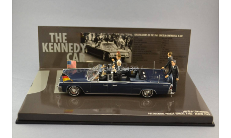 Lincoln Continental Presidential Parade Vehicle X-100 (Berlin 1963), масштабная модель, 1:43, 1/43, Minichamps